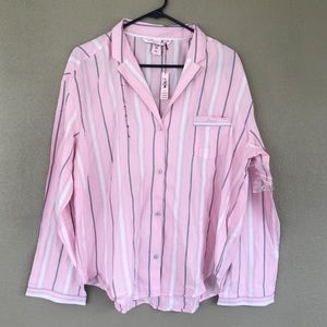 Victoria’s Secret NWT Button Front Pajama Top